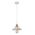 Pendant Light ES White Small Coolie 220mm x 140mm CLA Lighting