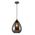 Pendant Light ES Smoke Glass Oval Raindrop 200mm CLA Lighting