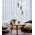 Pendant SES Cut Glass Oblong Matt Black Brass 90mm CLA Lighting