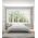 Floor Lamp ES White Drum Chrome Rod Crystal 380mm CLA Lighting