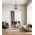 Pendant 3 Light ES Smokey Glass Pyramid Black 400mm CLA Lighting