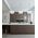 Pendant 3 Light ES Wine Glass Clear Brass 400mm CLA Lighting