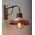 Wall Light ES Dome Aged Copper IP23 Brass Bracket CLA Lighting