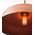 Pendant Light ES Angled Dome Aged Copper IP23 400mm CLA Lighting