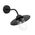 Outdoor Wall Light Sun Hat ES Matt Black Glass IP54 CLA Lighting