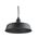 Pendant Light ES Angled Dome Matt Black IP23 400mm CLA Lighting