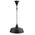 Pendant Light ES Angled Dome Matt Black IP23 400mm CLA Lighting