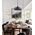 Pendant Light ES Angled Dome Matt Black IP23 400mm CLA Lighting