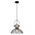 Pendant Light ES Smoke Glass Dome Copper 250mm CLA Lighting