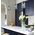 Pendant Light ES Oblong Black Mesh Clear Glass 200mm CLA Lighting