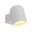 Outdoor Wall Light GU10 Oval Matt White IP65 CLA Lighting