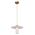 Pendant SES White Alabaster Cylinder Brass 200mm CLA Lighting