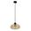 Pendant Light ES Smoked Glass Oval 275mm CLA Lighting