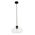 Pendant Light ES Smoked Glass Oval 275mm CLA Lighting