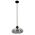 Pendant Light ES Smoked Glass Oval 275mm CLA Lighting