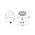 LED Nightlight Plug In 0.2W 6500K 360 Degree White CLA Lighting