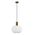 Pendant Light ES Pleated Opal Translucent Dome 300mm CLA Lighting