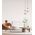 Pendant Light ES Pleated Opal Opaque Jar 200mm CLA Lighting