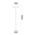 Floor Lamp 2 Light ES Black Aluminium Brass 400mm CLA Lighting