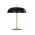 Table Lamp ES Aluminium Shade Brass Rod Black 380mm CLA Lighting