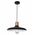 Pendant ES Dome Matt Grey Copper Highlight 400mm CLA Lighting