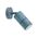 Pillar Light Up Down GU10 Brass Green Patina IP65 CLA Lighting