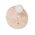 Wall Light G9 Round Travertine Beige with Switch CLA Lighting