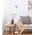 Floor Lamp ES Iron Antique Brass Matt Black 290mm CLA Lighting