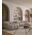 Wall Light 2 Light SES White Marble Brass 380mm CLA Lighting