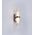 Wall Light Up/Down 2 Light Satin Chrome 3000K 230lm CLA Lighting