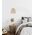 Pendant Light ES Natural Rattan Ellipse White 345mm CLA Lighting