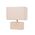 Table Lamp ES Travertine Rectangular Cream 385mm CLA Lighting
