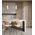Pendant Light ES Oblong Beige Travertine Brass 100mm CLA Lighting