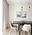 Pendant Light ES Clear Glass Ellipse Black 120mm CLA Lighting