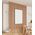 Wall Light ES Black Iron Bracket Round Wood CLA Lighting