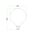 LED Globe BC G125 4W Firework Effect 50lm CLA Lighting