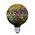 LED Globe ES G125 4W Firework Effect 50lm CLA Lighting