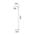 Floor Lamp ES Sand Black Brass Adjustable 160mm CLA Lighting