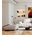 Floor Lamp ES Double Shade Brass Sand Black 160mm CLA Lighting