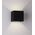 Outdoor Wall Light LED 6.8W 3000K Square Black IP54 CLA Lighting