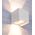 Outdoor Wall Light LED 6.8W 3000K Square Black IP54 CLA Lighting