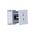 Outdoor Wall Light LED 6.8W 3000K Square Black IP54 CLA Lighting