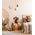 Pendant G9 Opal Diffuser Pink Peach Ceramic 120mm CLA Lighting