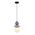 Pendant G9 Opal Diffuser Blue Violet Ceramic 120mm CLA Lighting