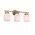 Wall Light ES 3 Light White Alabaster Jar 120mm CLA Lighting