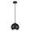 Pendant Light ES Black Iron Dome 135mm x 300mm CLA Lighting