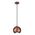 Pendant Light ES Black Iron Dome 135mm x 300mm CLA Lighting