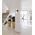 Wall Light Up/Down 2 Light ES Tubular Black 60mm CLA Lighting