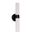 Wall Light Up/Down 2 Light ES Tubular Chrome 60mm CLA Lighting