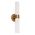 Wall Light Up/Down 2 Light ES Tubular Chrome 60mm CLA Lighting